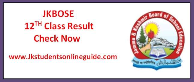 JKBOSE 12th Result & Full Gazette Pdf 2023