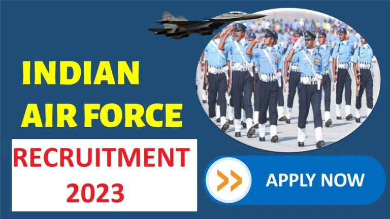 INDIAN AIR FORCE RECRUITMENT 2023 FOR 270+ VACANCIES: MONTHLY SALARY UPTO 177500.