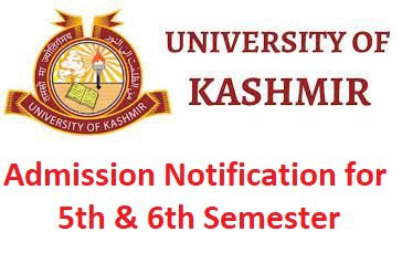 Admission Notification (Under CBCS Semester 5th& 6thSemester of Batch 2021 (Regular)