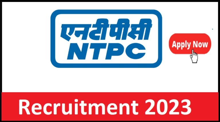 NTPC Recruitment 2023 Apply Online for Executive