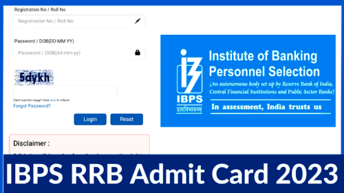 IBPS RRB 2023 Admit Card For Preliminary Exam Call Letter