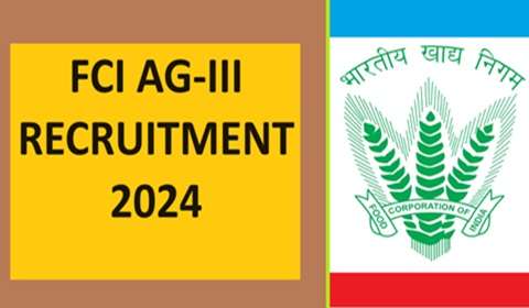 FCI Assistant Grade-III Recruitment 2024, Eligibility, Posts, Apply Online