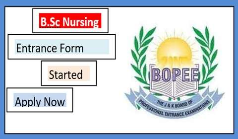 Bsc Nursing and 10th based Paramedical Diploma Entrance Date Started