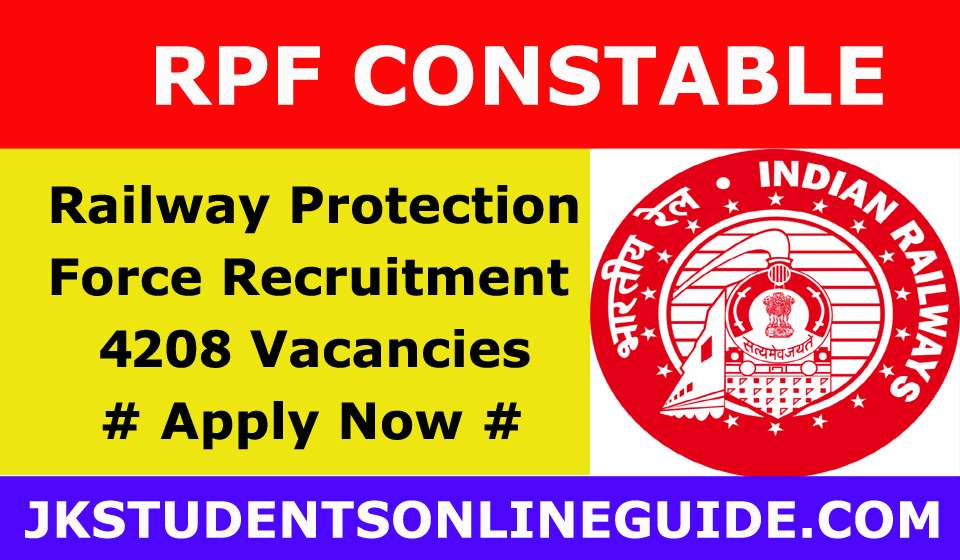 RPF Constable Jobs CEN 02/2024, Apply Online