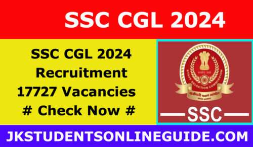SSC CGL Recruitment 2024